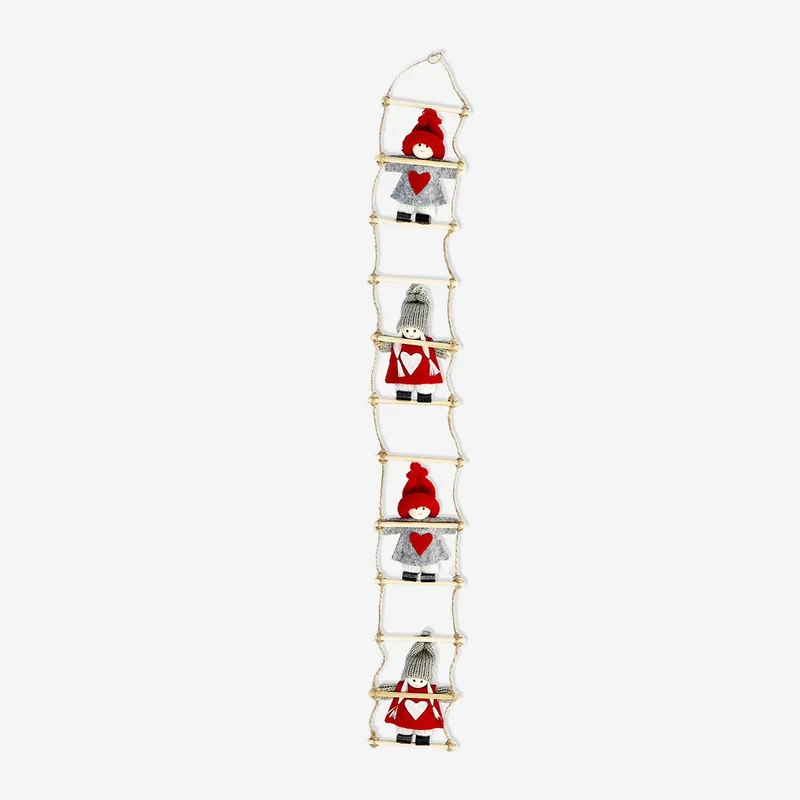 Decorative elves and mice for hanging - 62 cm