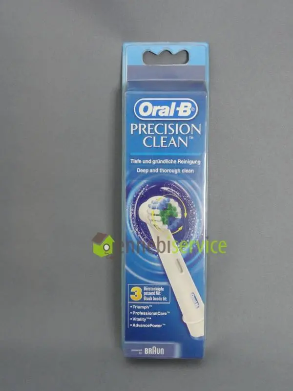 Testine ricambio spazzolino oral-b precision clean 3pz Braun