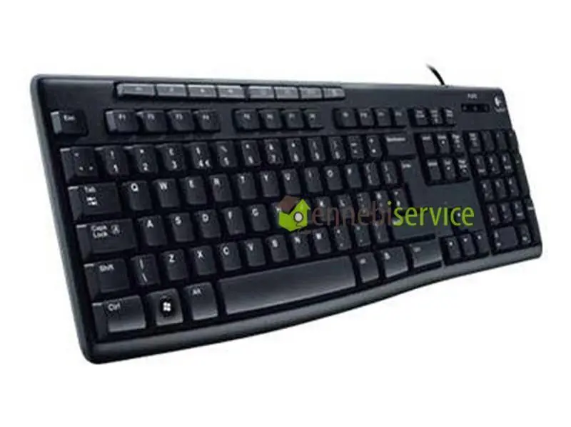 Tastiera media keyboard k200 logitech Universale