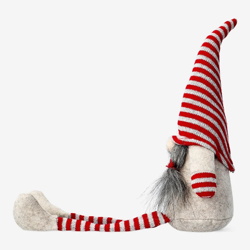 Elf girl with long legs and stripes - 40 cm