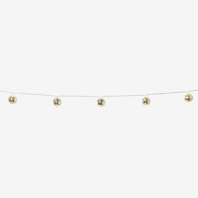 String lights - Disco balls