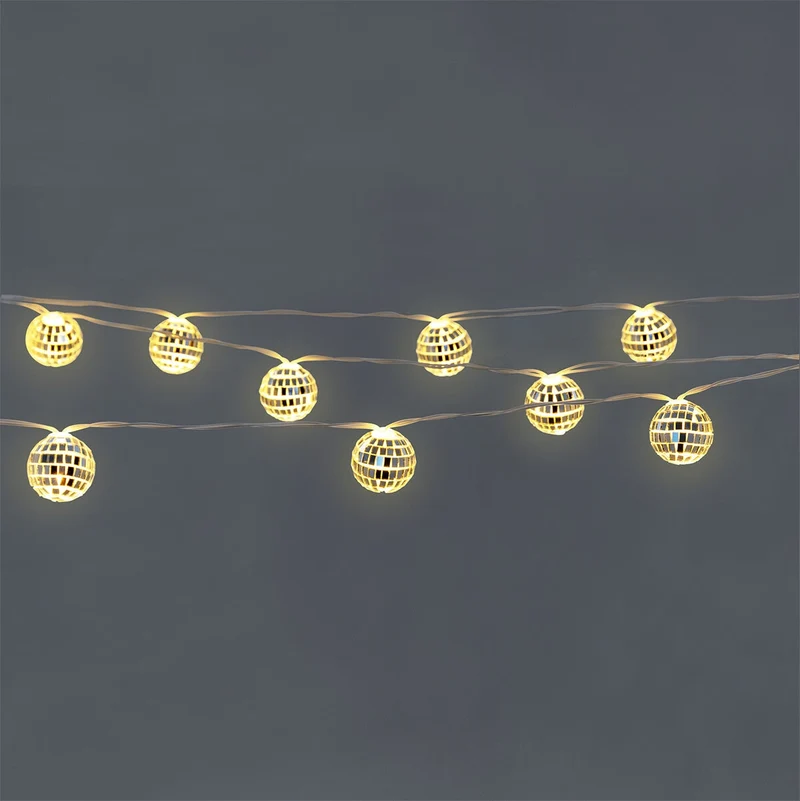 String lights - Disco balls