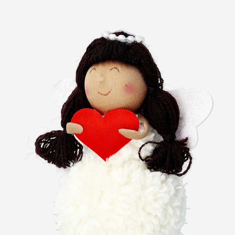 Decorative angel with snowflake