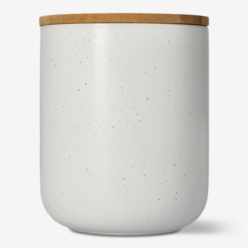 Stoneware storage jar - 13 cm