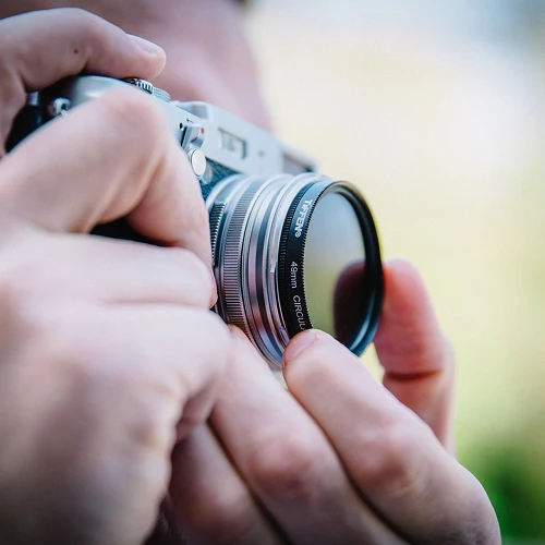 Filtro a vite da polarizzatore circolare