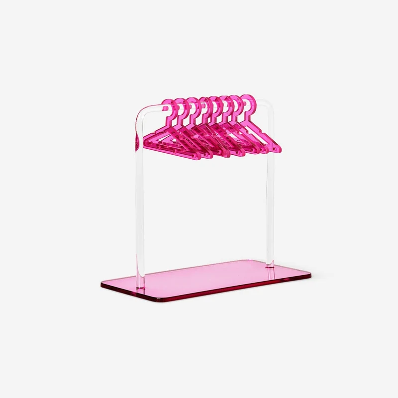 Jewellery stand as clothing hangers for earrings - 8 pcs