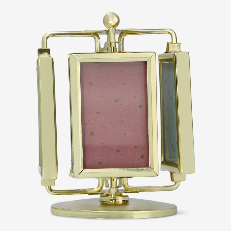 Gold photo carousel