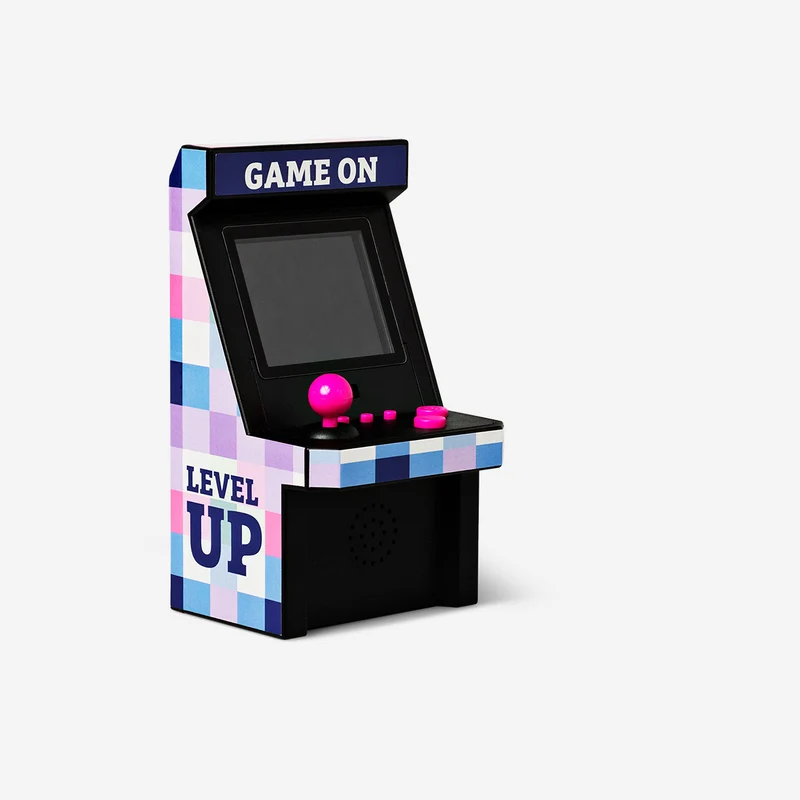 Mini arcade game with 100 games