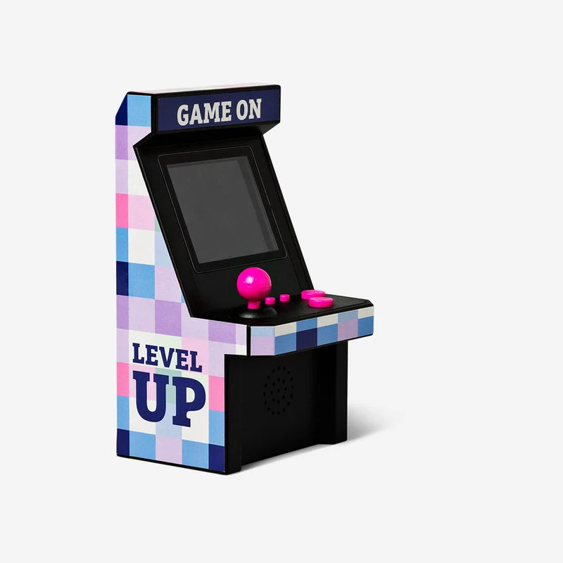 Mini arcade game with 100 games