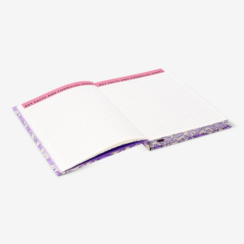 A5 floral study planner - English