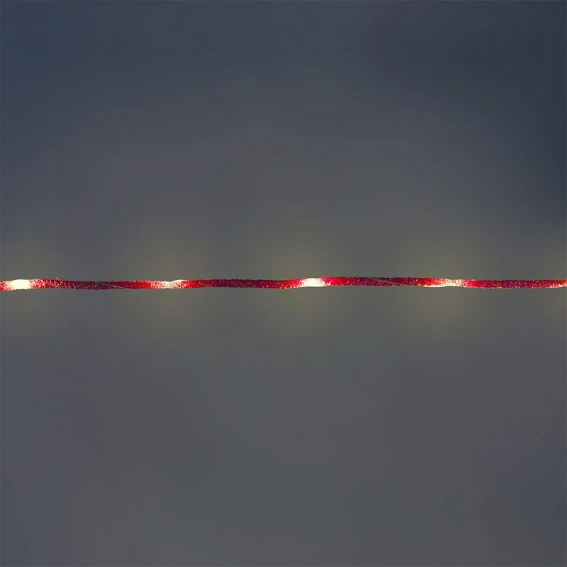 Pink tube string lights - 230 cm