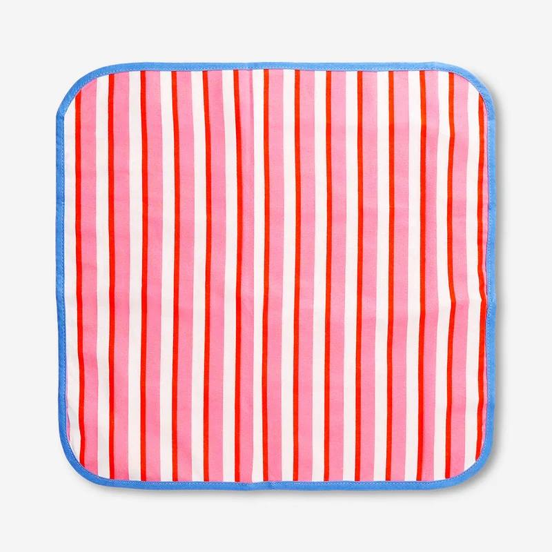 Fabric napkins with stripes - 2 pcs