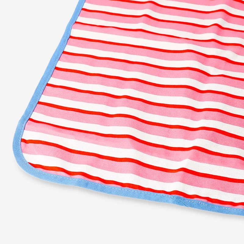 Fabric napkins with stripes - 2 pcs