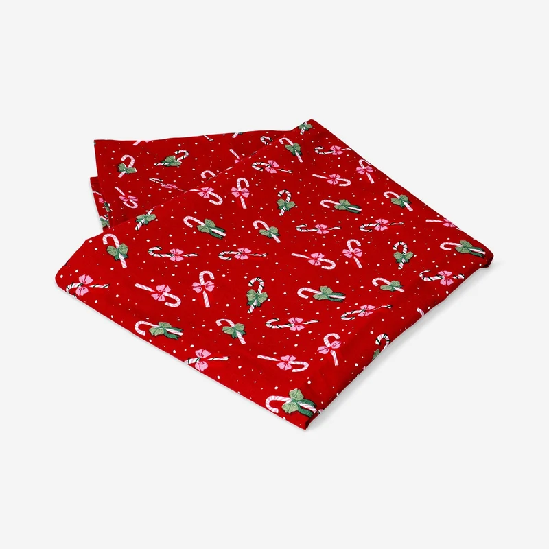 Candy cane table cloth - 140x220 cm
