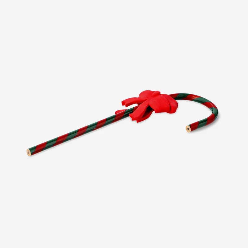 Pencil with eraser bow