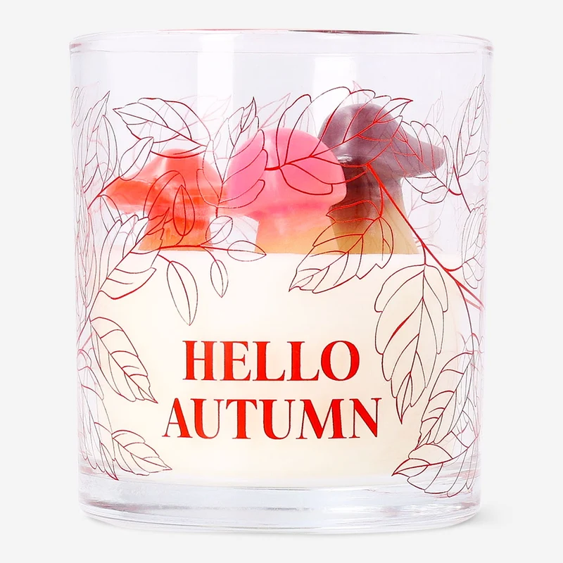 Autumnal candle