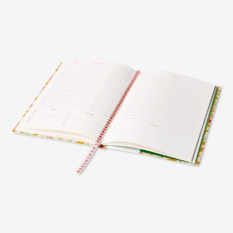 A5 floral planner