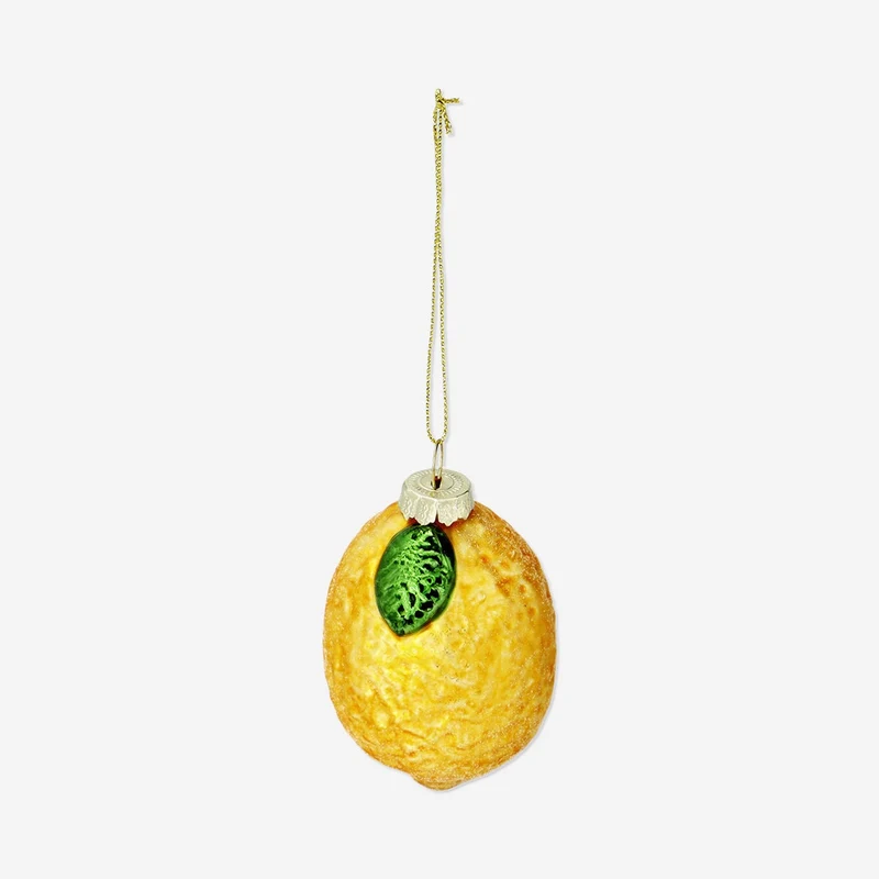 Christmas bauble - Lemon