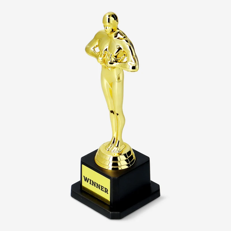 Gold winner trophy
