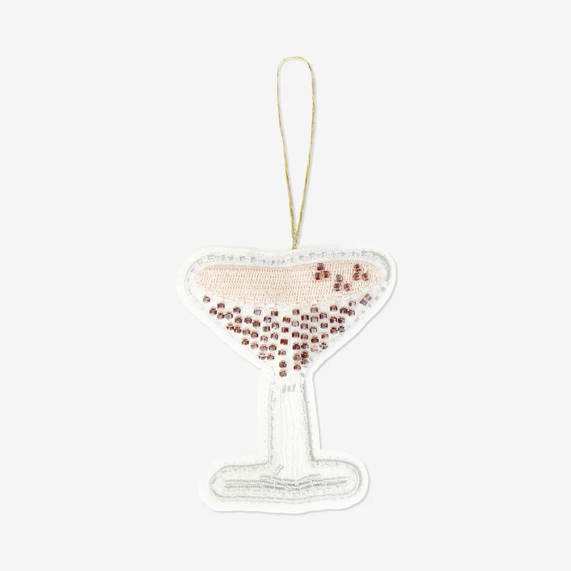 Hanging ornament - Cocktail with beads