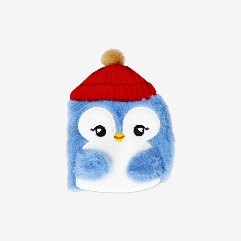Notebook - Plush penguin