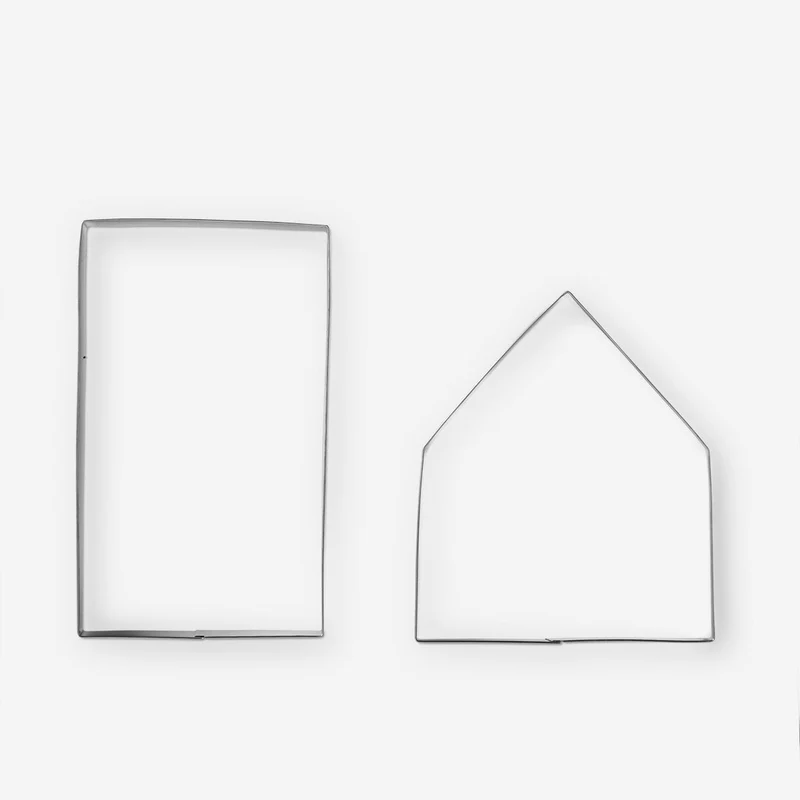 Cookie cutter set. For gingerbread house