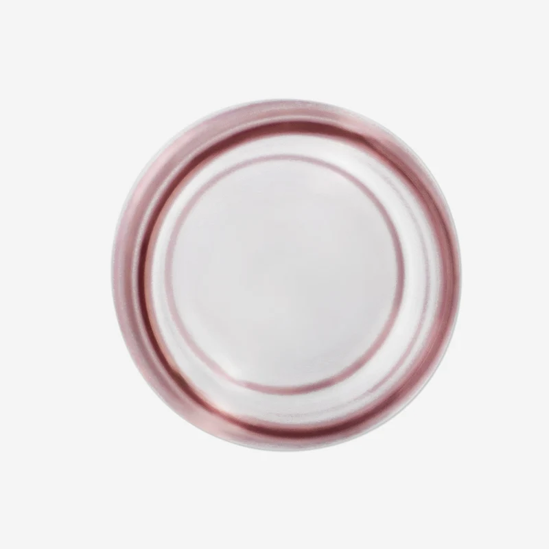 Pink drinking glass - 200 ml