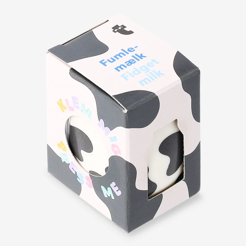 Press me toy - Milk carton with keyring