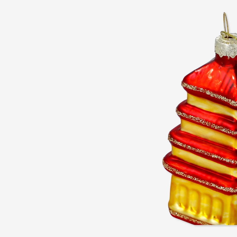 Christmas bauble - Temple