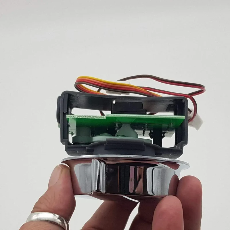 Modulo controllo completo cromato per planetaria Kenwood