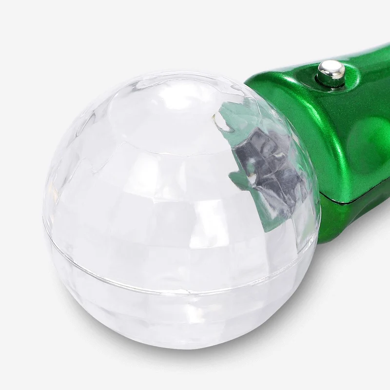 Green disco light