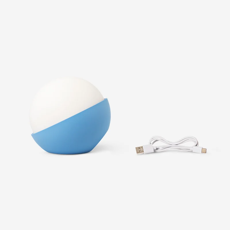 Cosy lamp - Blue globe
