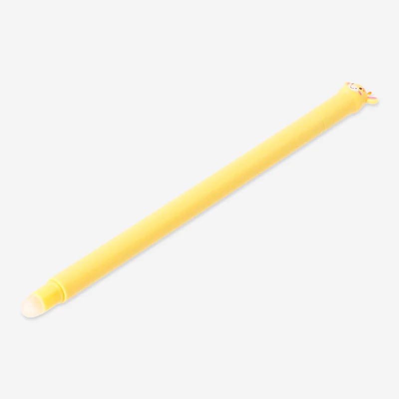Erasable gel ink pen - Giraffe topper