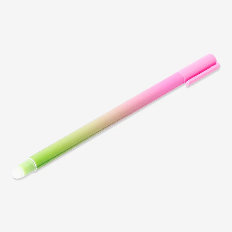 Erasable gel ink pen - Pink and green gradient