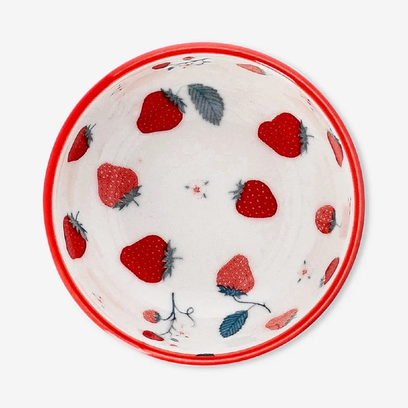 Soya bowl with strawberry print - 8 cm