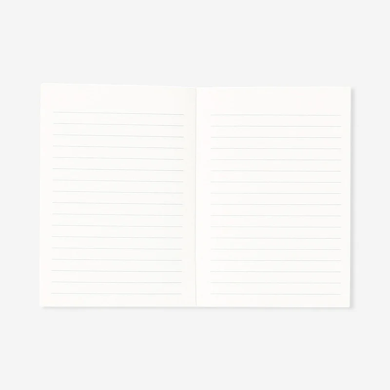 A6 solid colour notebooks - 4 pcs