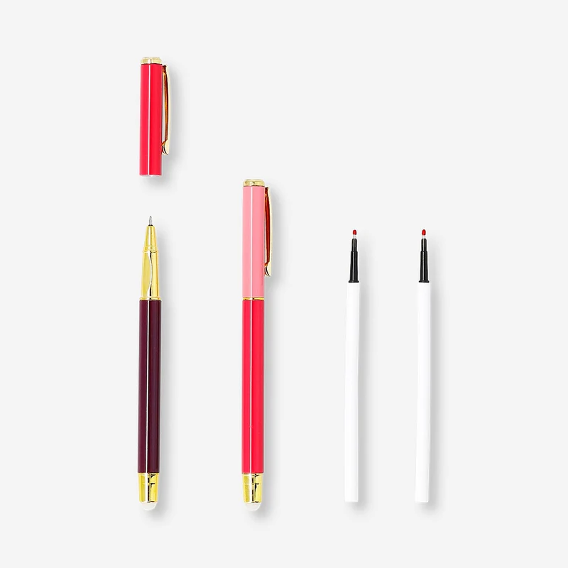 Erasable gel pens with refills - 2 pcs
