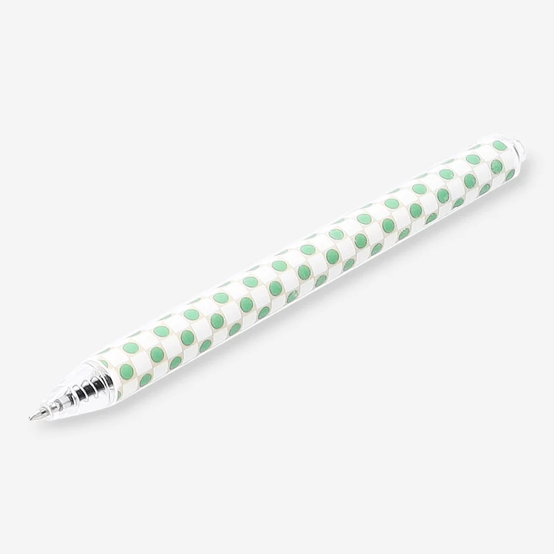Ballpoint pen - Green checks