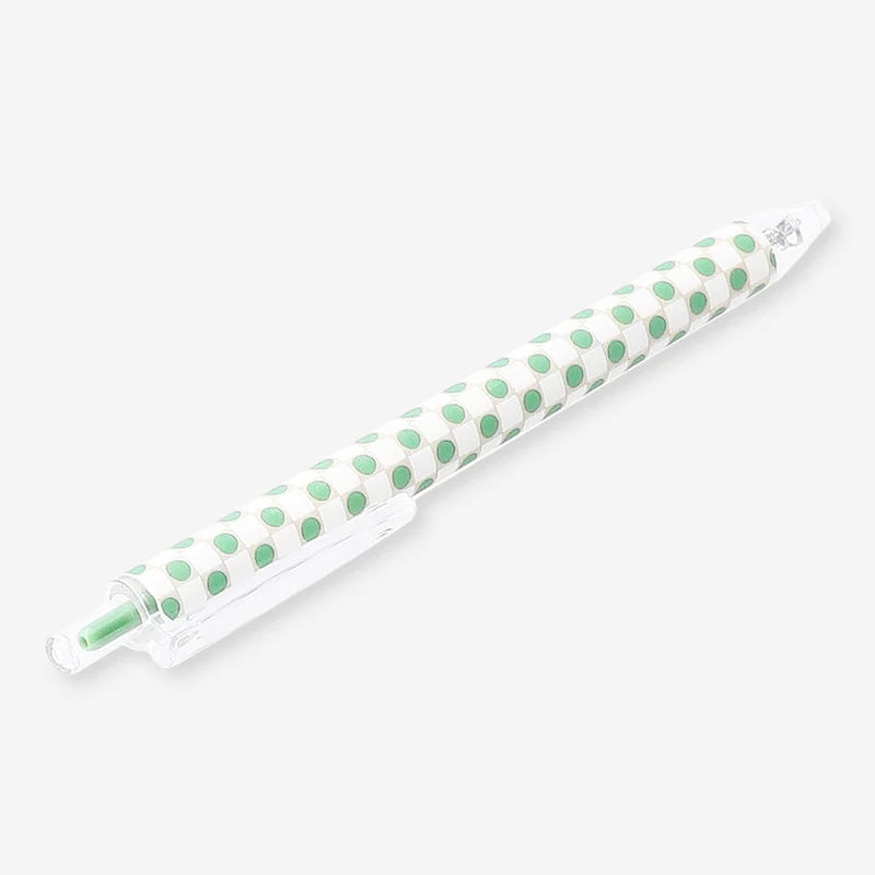 Ballpoint pen - Green checks