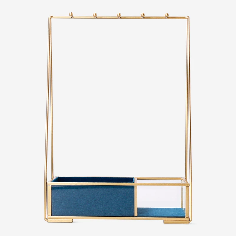 Metal jewellery storage for necklaces - 30 cm