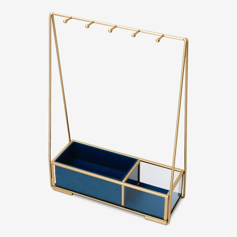 Metal jewellery storage for necklaces - 30 cm