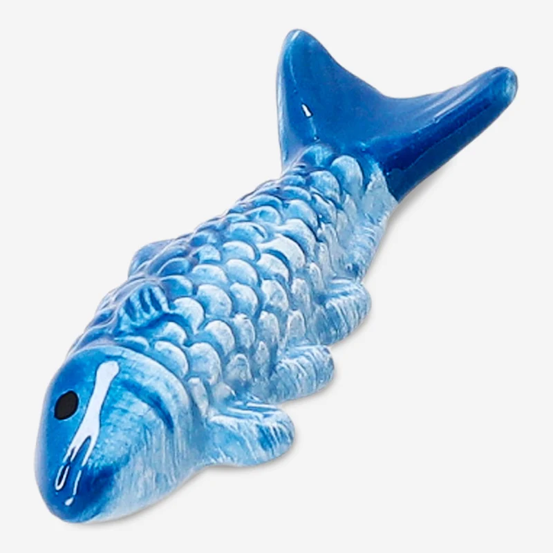 Chopstick holder - Blue fish