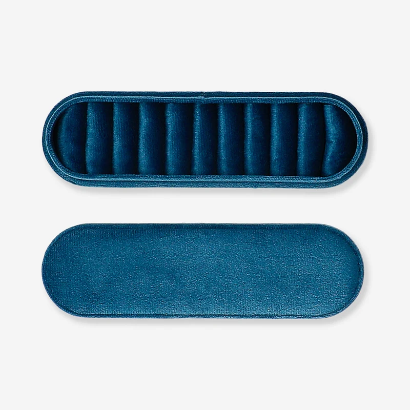 Velvet jewellery storage for rings - 18 cm