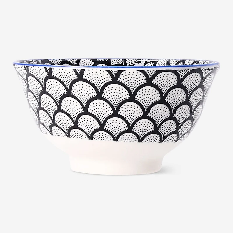 Bowl with scallop pattern - 9 cm