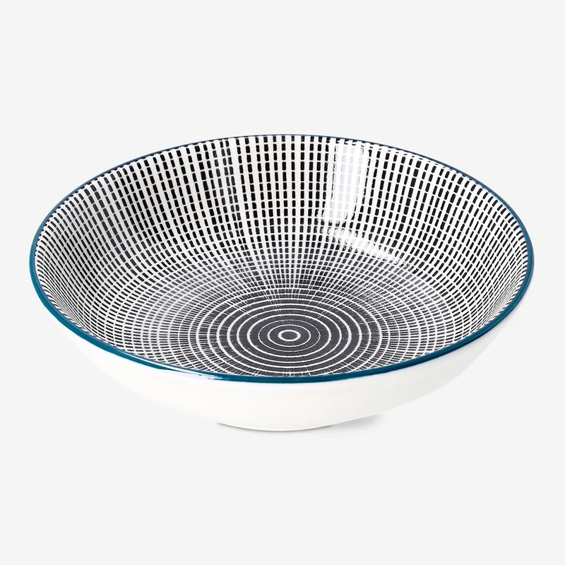 Bowl with geometric print - 14 cm