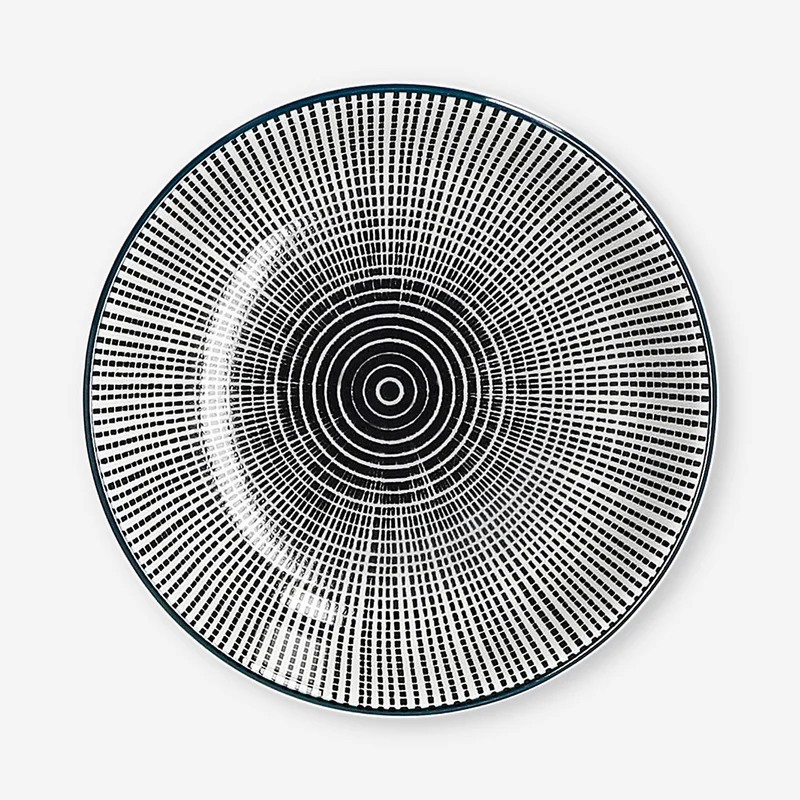 Bowl with geometric print - 14 cm