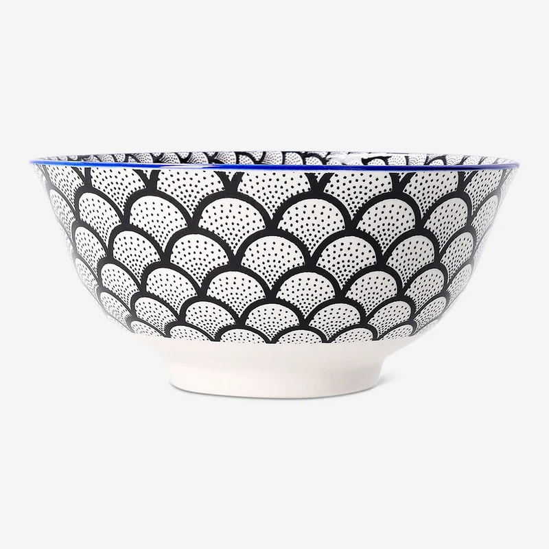 Bowl with scallop pattern - 15 cm