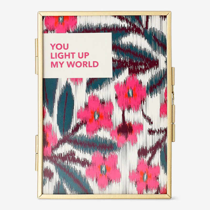 Gold picture frame - 11x16 cm