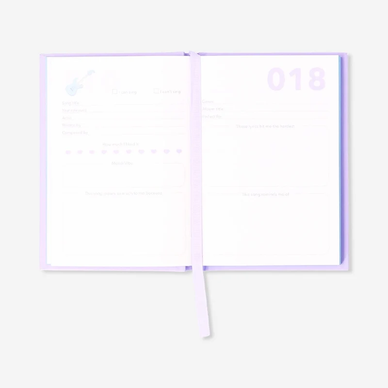 A6 musical journal