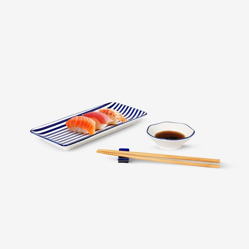 Sushi set for two people